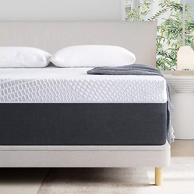 10 Inch Queen Size Gel Memory Foam Mattress With More Pressure Relief Mattress • $160.99