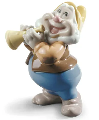 Nao By Lladro Disney's Happy #1815 Brand Nib Snow White Seven Dwarfs Save$$ F/sh • £164.05