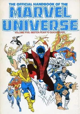 Official Handbook Of The Marvel Universe TPB #5-1ST VF 1987 Stock Image • $23