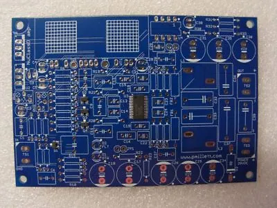 DIY PCB Plus Tube & Chip - NuClassD 50W Amp Using The Korg Nutube 6P1 • $60