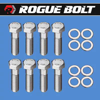 Mopar Big Block Intake Manifold Bolts Hex Stainless Bbm 383 400 413 426w 440 Rb • $13.95