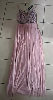 £20 • Buy NEW Boohoo Ladies Teen Party Prom Evening Pink Dress Sz 8