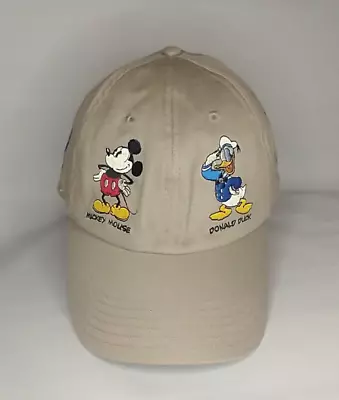 Disney Parks Cap Mickey Mouse Donald Goofy Pluto Oswald Pegleg Pete Adjustable • $16.98
