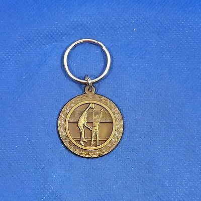 Vintage Keychain Volleyball Collectable Metal Keyring • $2.56