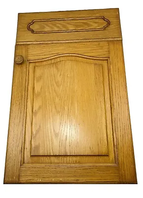 Solid Dark Arched Oak Kitchen Cupboard Door Farmhouse Style With Handle • £24.99