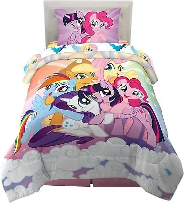 My Little Pony Kids Reversible Bed Set - AB07V5WZKYW6 AB07V4TFG2Q3 • $109.95
