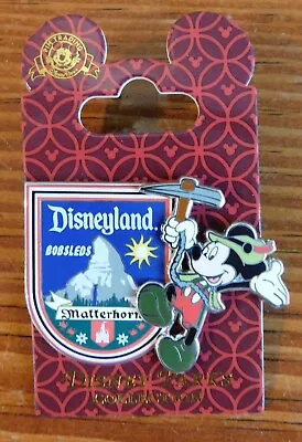 Disneyland Bobsleds Matterhorn Pin With Mickey Mouse • $19.99