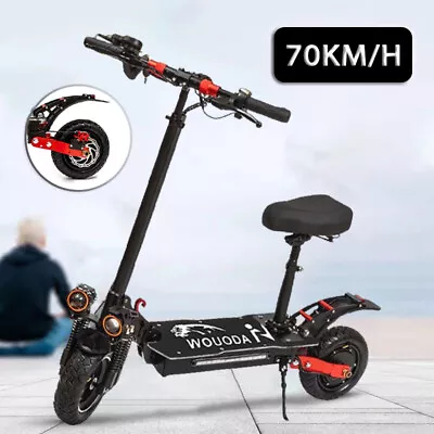 Portable Electric Scooter 2000W 70KM/H Off Road Scooter Foldable E Bike 2024 • $999