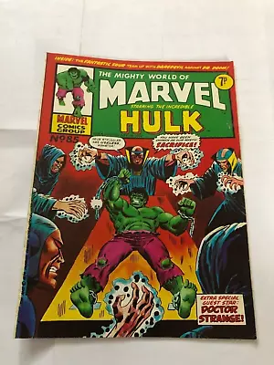 The Mighty World Of Marvel Comic No. 85 May 1974 Hulk • £2.75