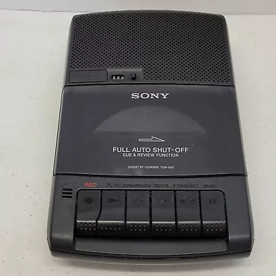 Vintage SONY Cassette Recorder Portable Tape Player TCM-929 WORKS • $21.99