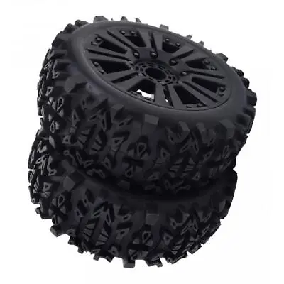 RC Car Short Course Wheels Tires 1:8 Scale RC Car Replacement Parts • £16.92