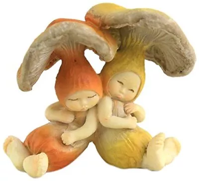 Miniature Fairy Garden And Terrarium Sleeping Shroom Babies • $18.37