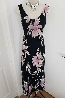 £64.99 • Buy BERKERTEX Mother Of The Bride Groom Dress Floral Printed Occasion Size UK 12