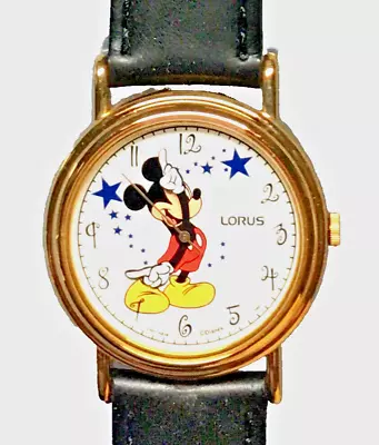 Disney Lorus Mickey Mouse Watch!! New! Retired • $45