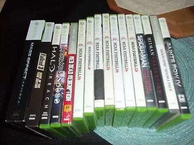 Xbox 360 Selection Microsoft Xbox 360 Games NCAA Football 14 And More • $12