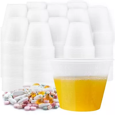 Pruvade 200 Pack 1-oz. Disposable Medicine Cups With Graduated Dosage Lines For • $15.40