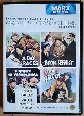 Marx Brothers Day At The Races Night In Casablanca Roo Service At The Circus DVD • $9.12