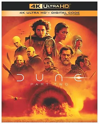 Dune Part Two 4K UHD Blu-ray NEW (Dune Part 2) • $29.96