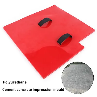 $70.02 • Buy Slate Decorative Imprint Stamp Mat Clear Stone Texture Mold Corrosion Resistant