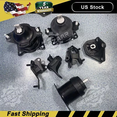 Engine Motor & Trans Mount Set 7PCS Fit For 2004-2008 Acura TSX 2.4L Automatic • $61.89