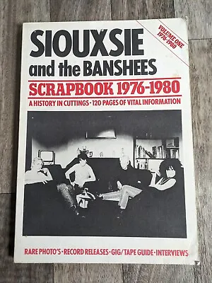 £30 • Buy Siouxsie And The Banshees Scrapbook Vol 1 1976-1980