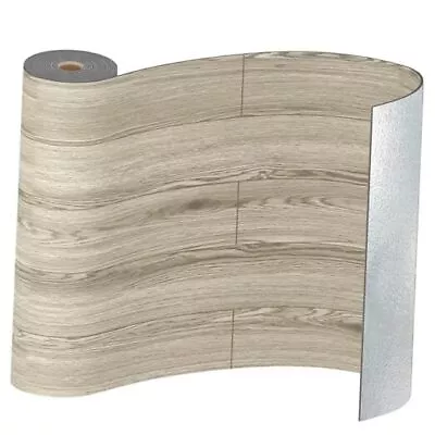 Vinyl Flooring Roll Wood Grain Peel And Stick Floor Tiles 23.6 X 118 /19  • $43.95
