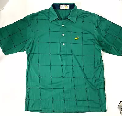 Masters Augusta National Golf Shop Slazenger Polo Shirt Men's M Green Clubs (o) • $9.87