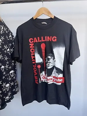$15.99 • Buy Reprint 1988 Calling Revolution Queensryche T-shirt Unisex Adult NH3376
