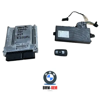 BMW E60 E61 530d 2007-2010 235HP M57N2 Engine ECU CAS & Key Set 7806976 MANUAL • $271.28