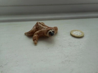 £4.90 • Buy Sloth - Beautiful  Pottery/ceramic - Cute  Fawn/brown Grounded Sloth  -unusual