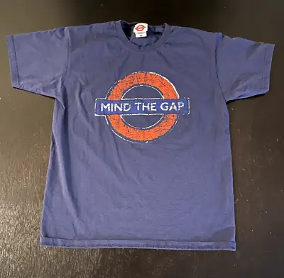 Vintage Underground Mind The Gap T-Shirt UK Transport Tube Subway Size: Medium • $22.49