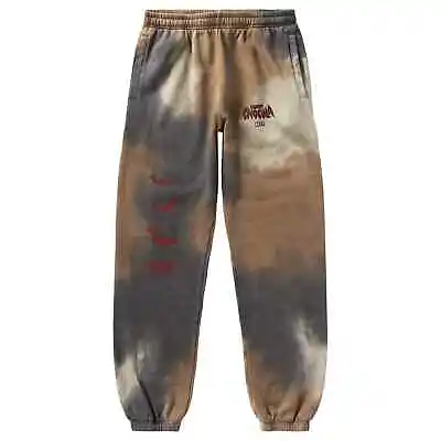 Neff X Monster Cereals Mens Count Chocula Brown Tie-Dye Jogger Sweatpants NWT XL • $19.99