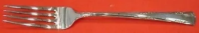 Greenbrier By Gorham Sterling Silver Regular Fork 7 1/4  Flatware Vintage • $79