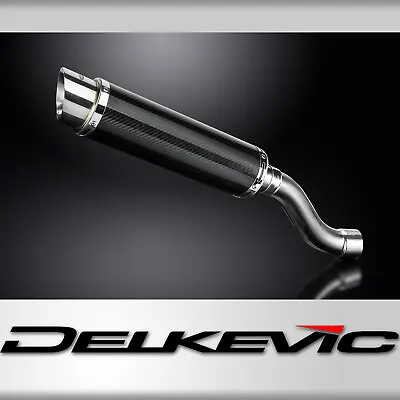 DUCATI MONSTER 821 15-19 1200 14-19 350mm CARBON ROUND SILENCER EXHAUST KIT • $290.47