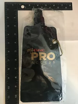NEW My GNC Pro Access Collapsible Water Bottle Bag Bottle Keychain Water Bottle • $8.92
