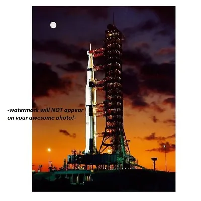 Apollo 11 Launch Pad PHOTONeil Armstrong MOON MISSION Saturn V Rocket 8x10 • $12.88