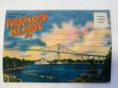 Vintage Thousand Islands New York Postcard Folder 18 Views • $3.99