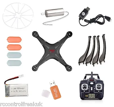 Syma X5SC Quadcopter Blades Battery  Charger Frame Motor -ALL Spare Parts • £4.89