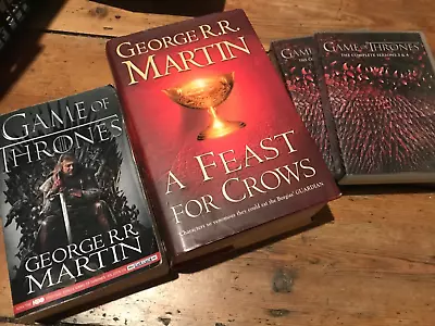 Game Of Thrones Books + DVD Set With 1st Edition Book • £1.99