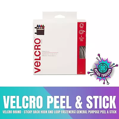 VELCRO Brand - Sticky Back Hook And Loop Fasteners| General Purpose Peel & Stick • $17.99