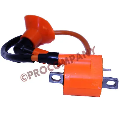 Ignition Coil For 2 Stroke 1E40QMB GY6 Scooters ATV Grizzly Raptor 125 250 350 • $10.48