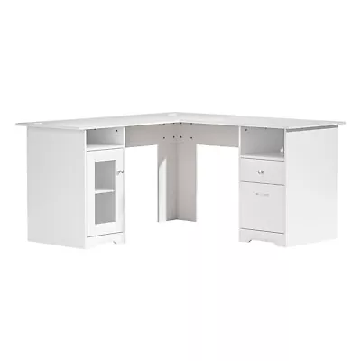 Artiss Corner Computer Desk Office Study Desks Table L-Shape Drawers Tables • $205.48