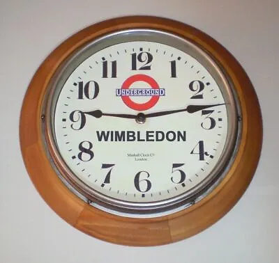 London Underground Wimbledon Station Clock SW19 Tennis Station.Customized Clock • £78.05