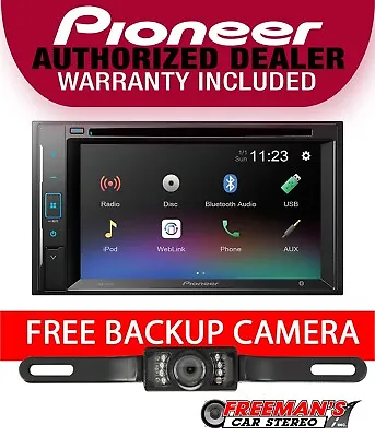 Pioneer AVH-241EX 6.2  DVD Car Stereo Receiver With FREE Backup Camera • $269.99