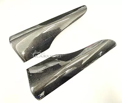 Carbon Fiber Side Skirt Covers For Mitsubishi Evo 8 9 Evolution Viii Ix • $110