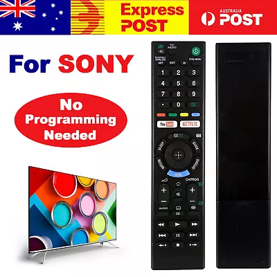 Replacement SONY BRAVIA TV NETFLIX Universal Remote Control LCD LED Series HD 4K • $12.45