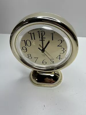 Vintage Twin Bird Quartz Desk Clock - JAPAN - Battery Operated - TESTED WORKING • $10.36