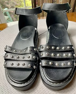 MUDD Women’s Size 10 (NEW) Studded Chunky Platform Heel Sandals  Sku 170 • $21
