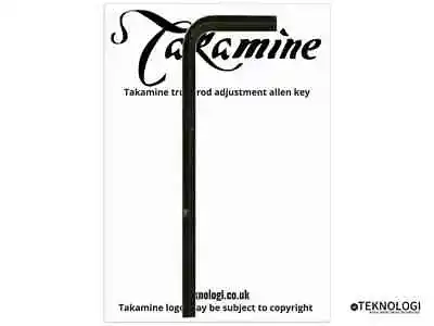 Takamine Acoustic Guitar Truss Rod Nut Adjustment Allen Key • £3.49