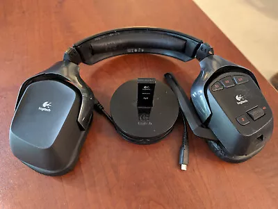 Logitech G930 Gaming Headset - Damaged But Working • $25